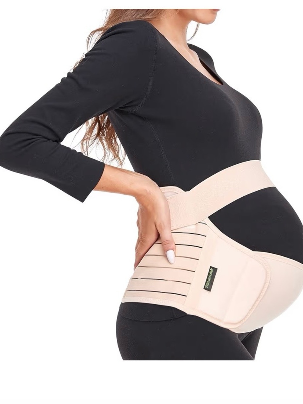 Maternity Support Belt - Nude/Beige